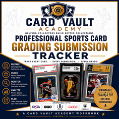 Sports Card Grading Submission Tracker | Card Vault Academy