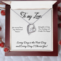 Forever Love Necklace - She Will Melt...At First!