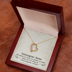 Unbiological Sister - Forever Love Necklace