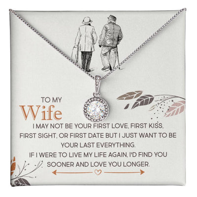 Eternal Hope Necklace – Cushion Cut CZ Crystal Pendant Gift