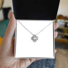 To My Soulmate - Love Knot Necklace
