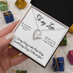 Forever Love Necklace - She Will Melt...At First!
