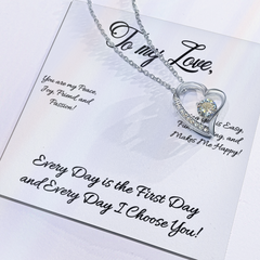 Forever Love Necklace - She Will Melt...At First!
