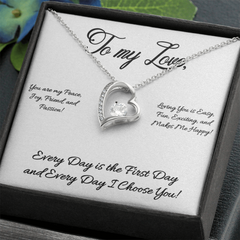 Forever Love Necklace - She Will Melt...At First!
