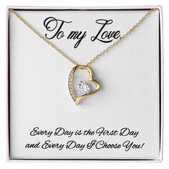 Forever Love Necklace - She Will Melt...At First!