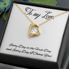Forever Love Necklace - She Will Melt...At First!