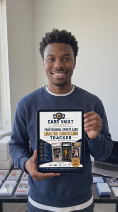 Sports Card Grading Submission Tracker | Card Vault Academy